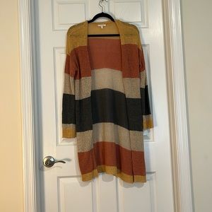 Boho duster sweater